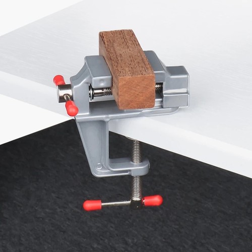 Small jewelers hobby clamp - small, on