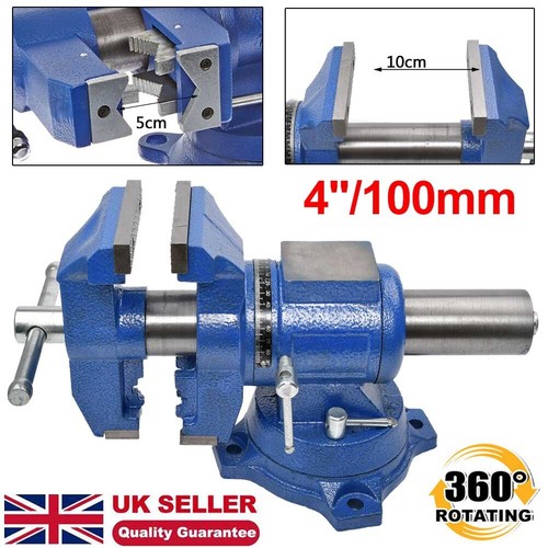 Heavy duty bench vice 100mm - 4",