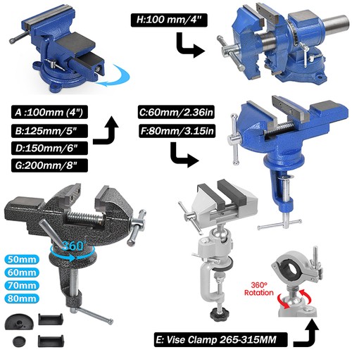 Heavy duty work bench vice - work,