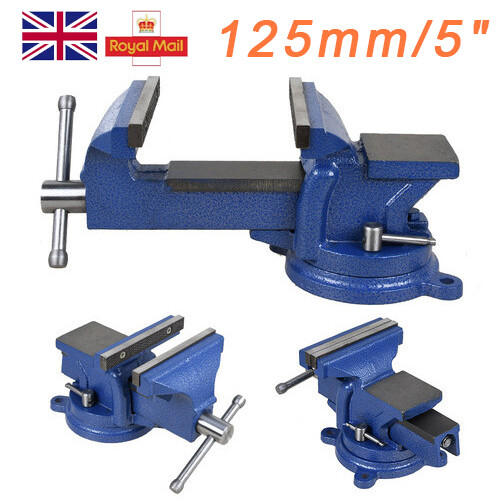 Heavy duty bench vice 125mm - duty,