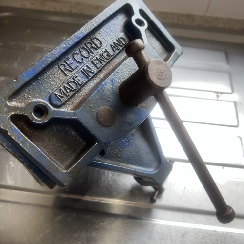 Vintage bench vice - bench,