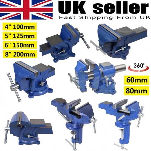 Heavy duty bench vice swivel - duty,
