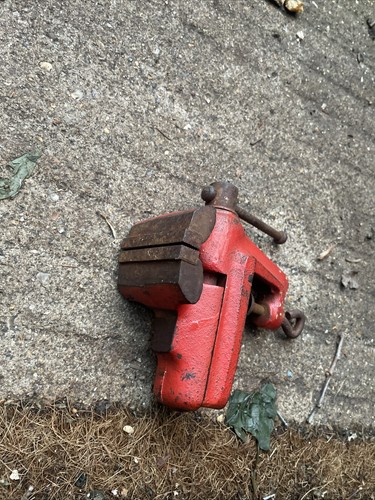Vintage clamp on bench - vintage, 3”