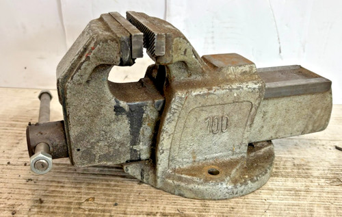 Used bench vice 100mm - used,