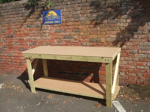 Wooden work bench - wooden,