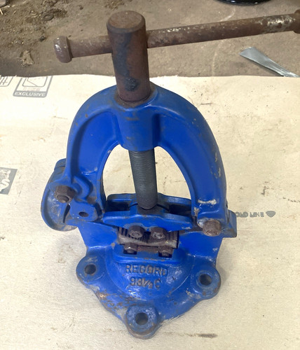 Record g blue - g, bench